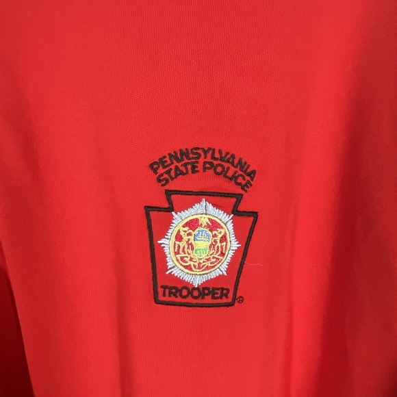 Under Armour Retired PSP PA State Police Trooper Polo Flag Men's 3XL - Picture 3 of 5
